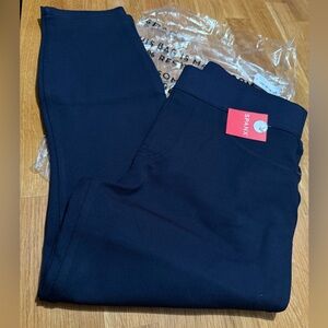 Spanx the perfect pants ankle pocket size M PETITE New Navy
